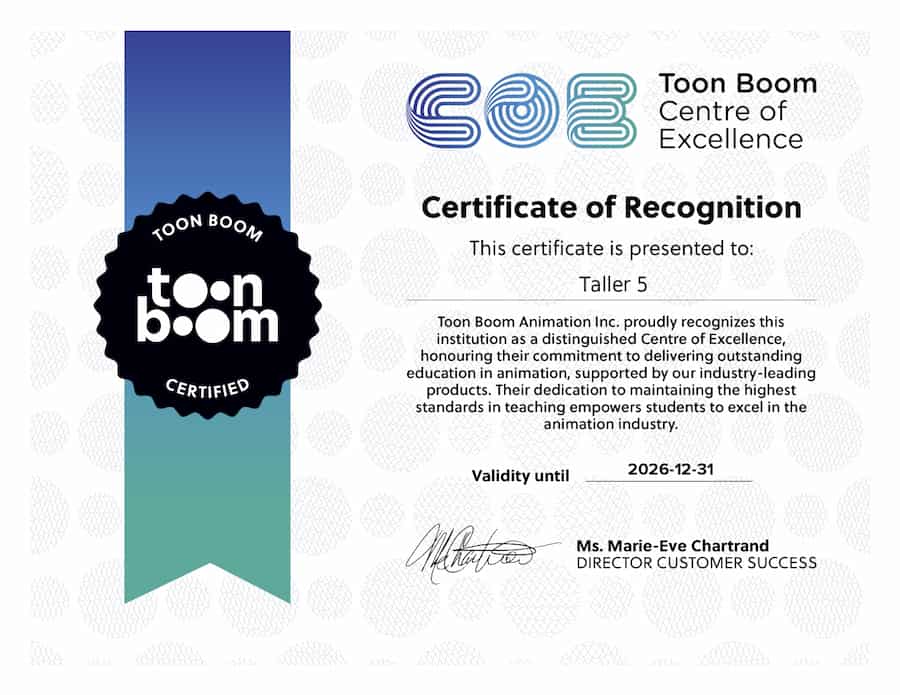 Centre of Excellence de Toon Boom