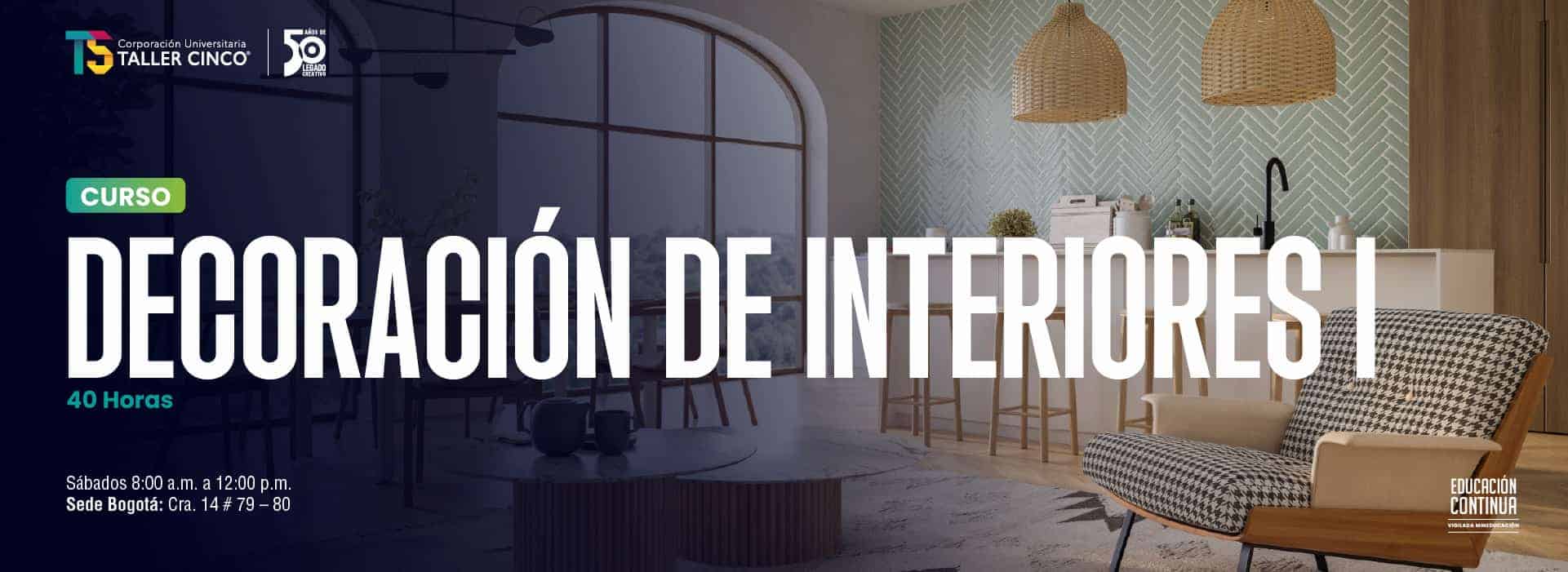 Curso Decoración de Interiores